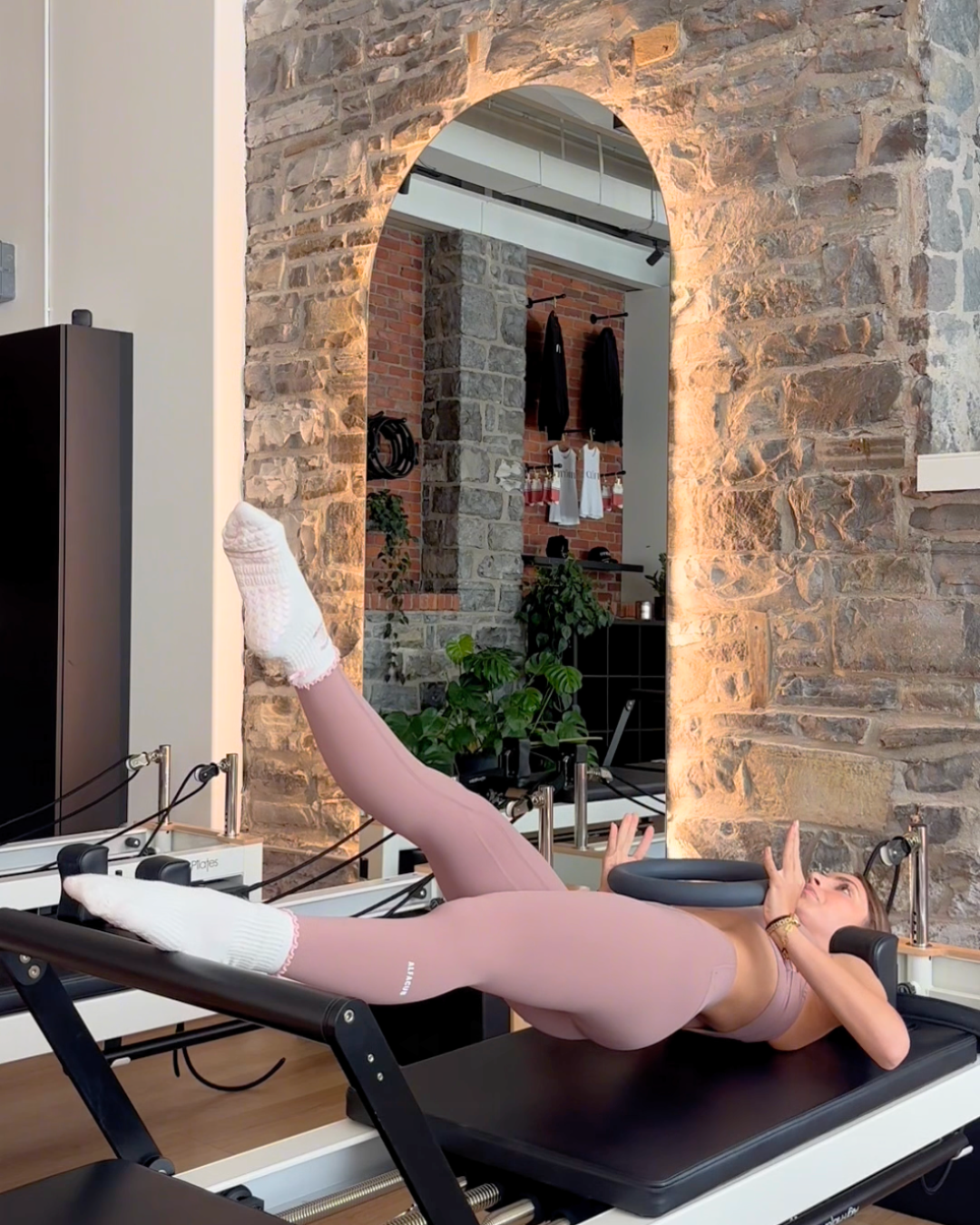 Alpine High-Waist 7/8 Legging - Misty Rose