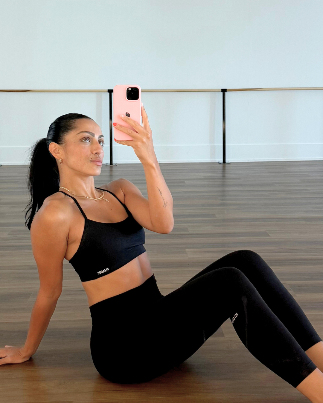 Alpine High-Waist 7/8 Legging - Black