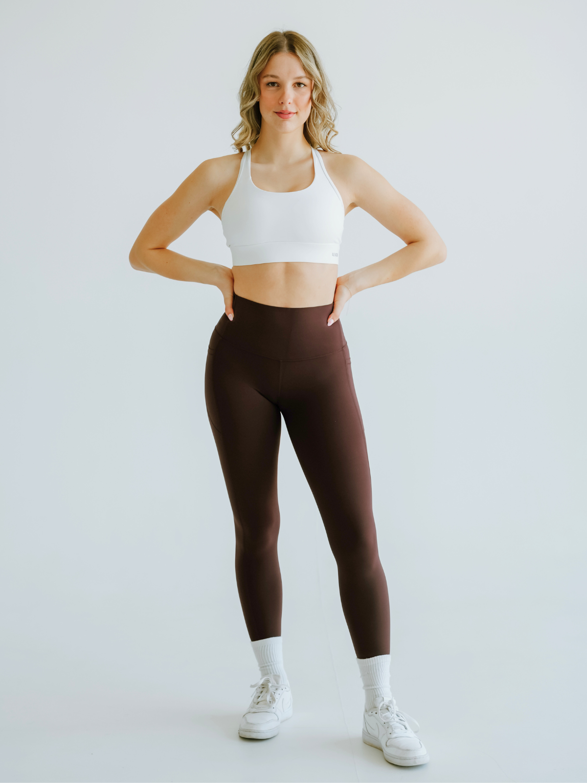 Wondrous High-Waist 7/8 Legging - Chocolate Fondant