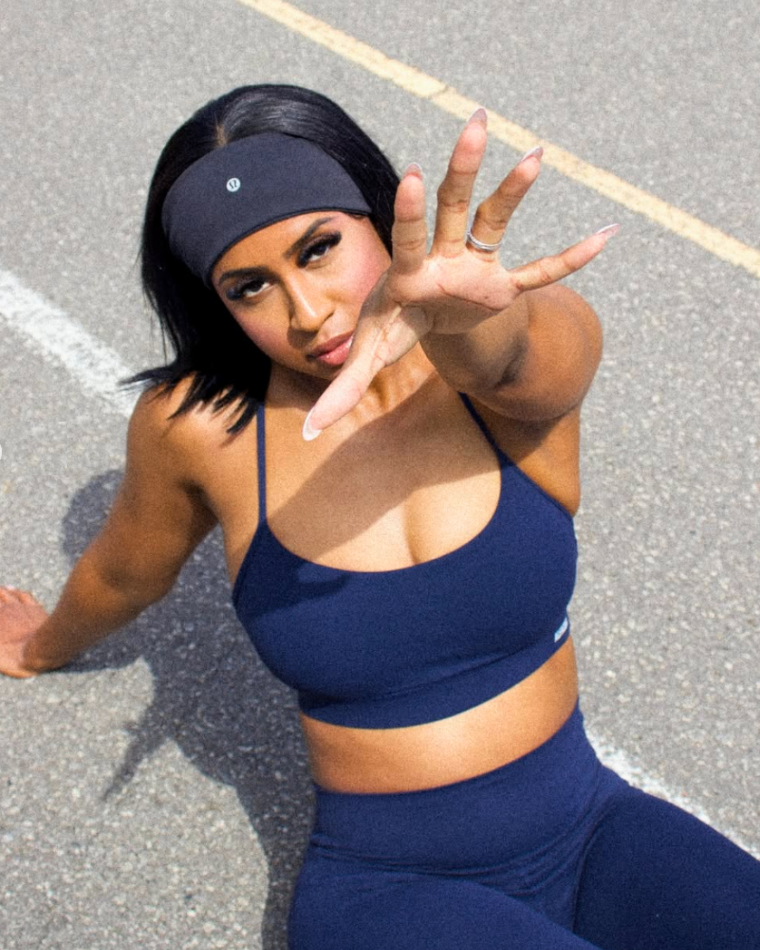 Alpine Prime Temp Bra - Navy Blue